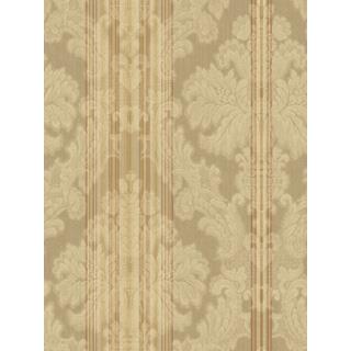 Seabrook Designs GV30307 Genevieve Acrylic Coated Traditional/Classic Wallpaper